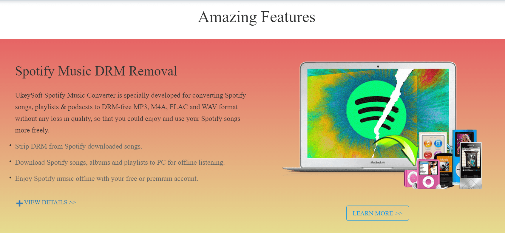 UkeySoft Spotify Music Converter DRM