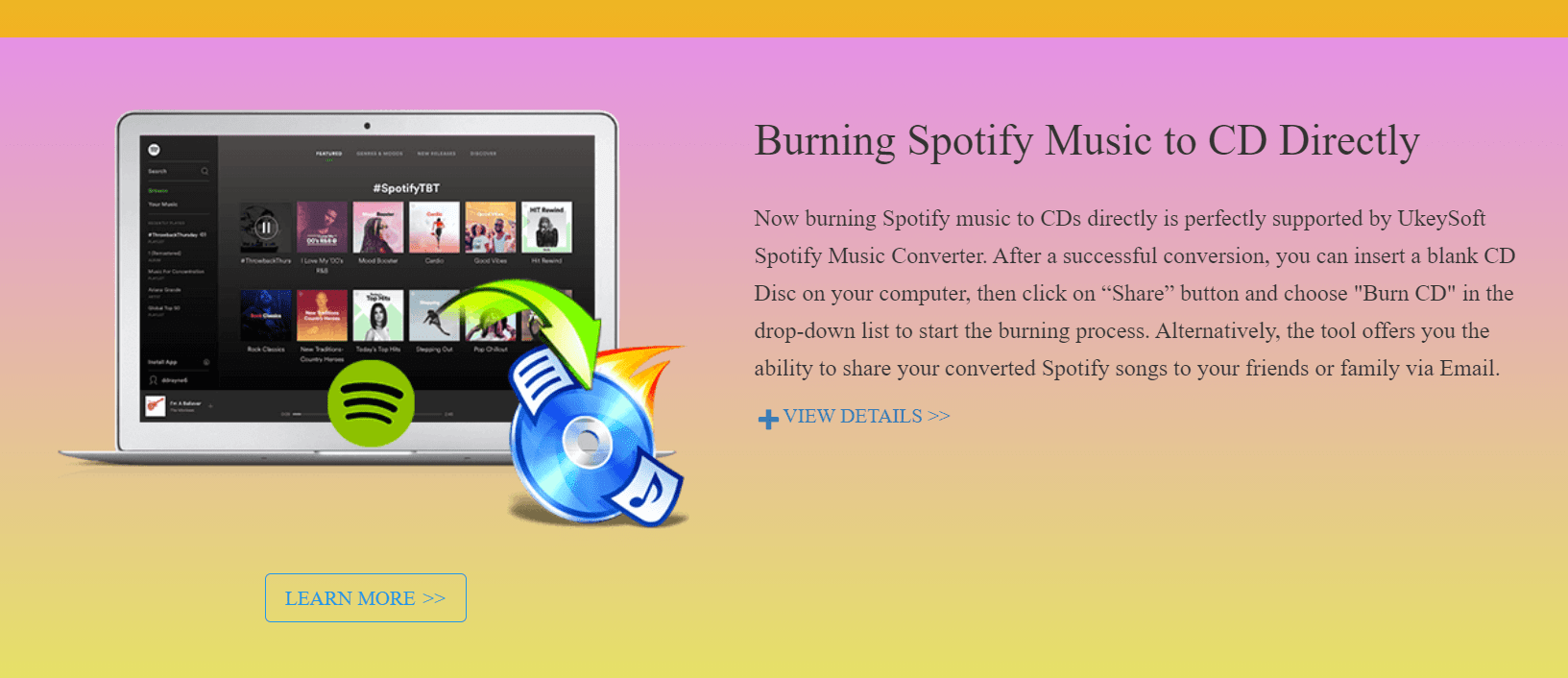 UkeySoft Spotify Music Converter cd