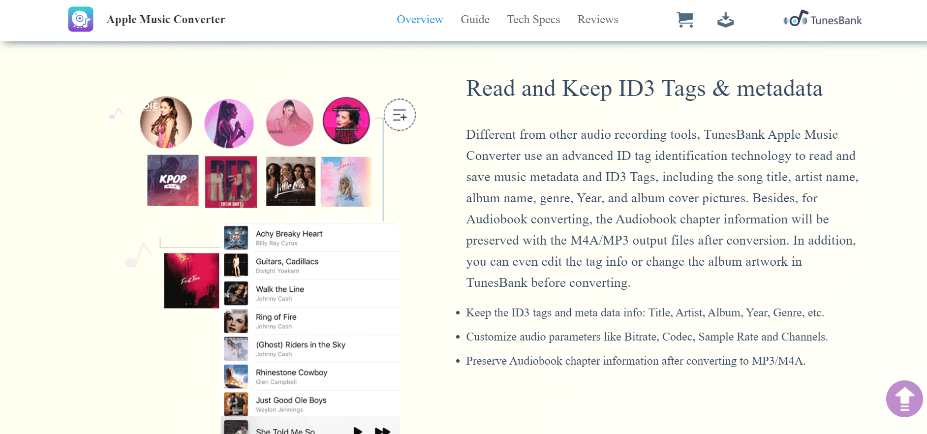 TunesBank Apple Music Converter-feature