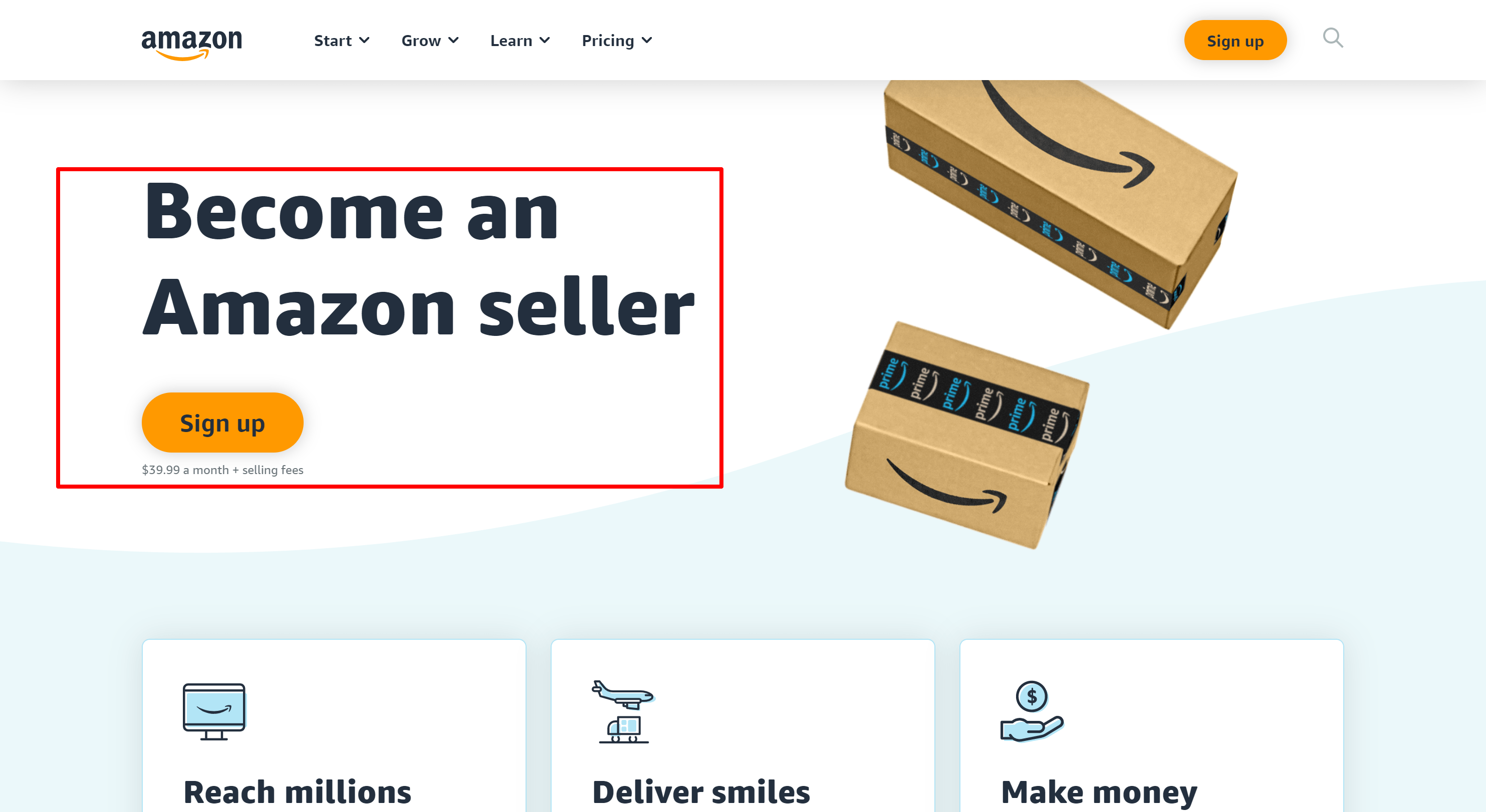 Amazon seller account dashboard- scanpower review