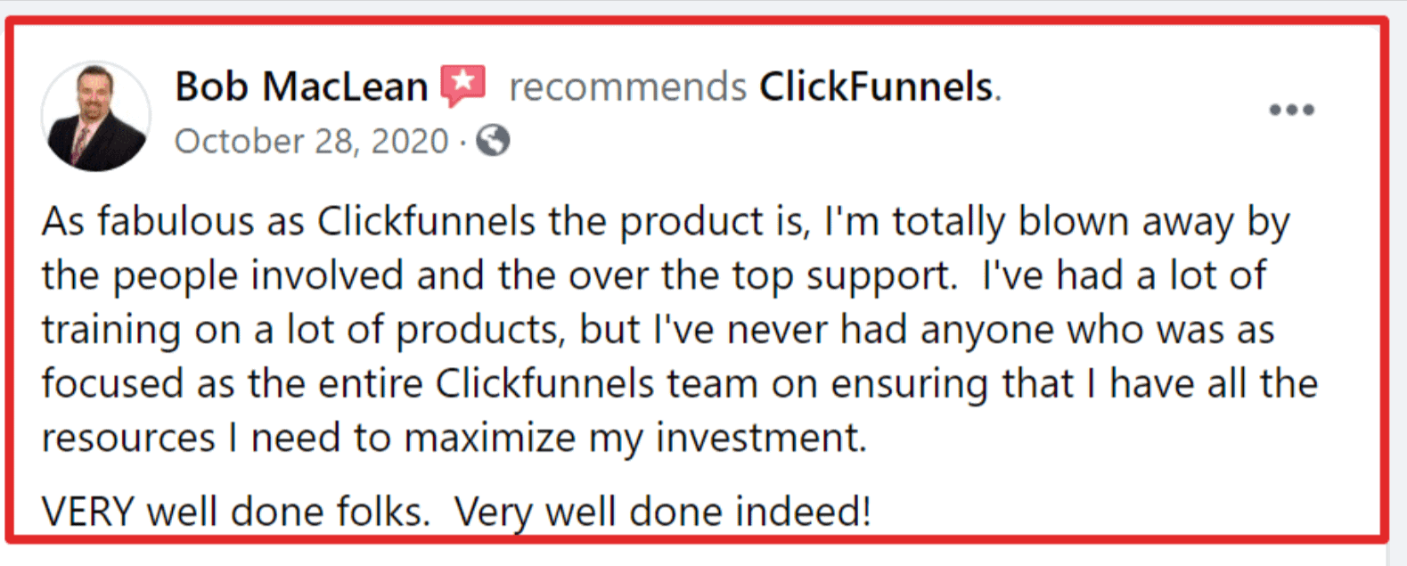 Clickfunnels customer suppport