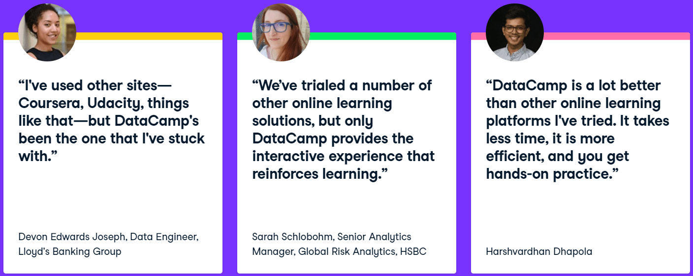 DataCamp Read User Review