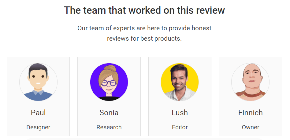 Expert Team for review