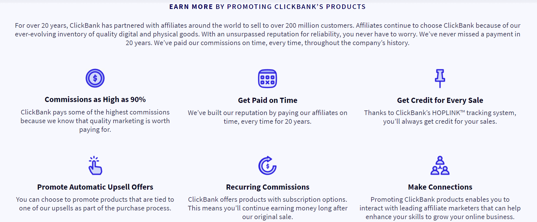 EARN MORE BY PROMOTING CLICKBANK’S PRODUCTS