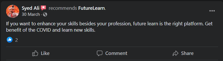 FutureLearn Facebook Review