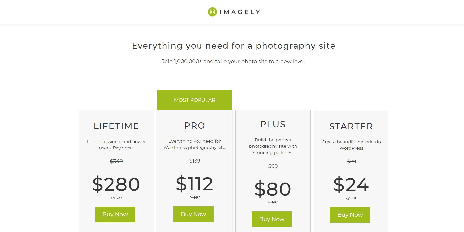 Imagely pricing - Imagely Black Friday Discount