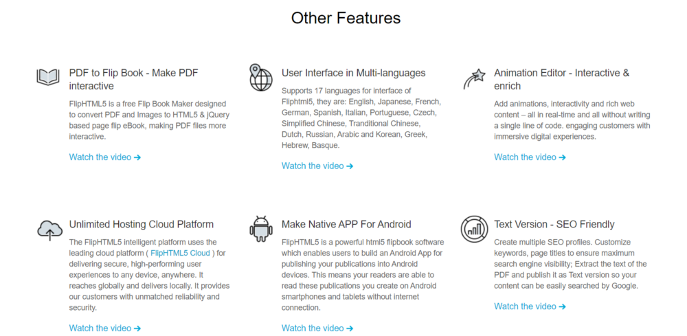 Other Features