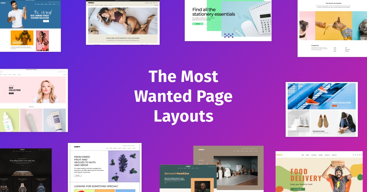 The Most Wanted Page Layouts