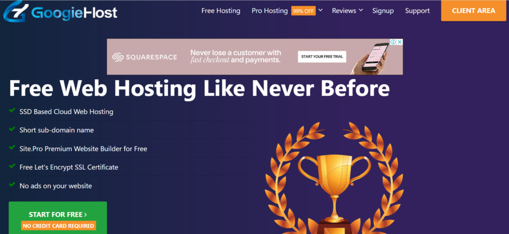 googiehost review