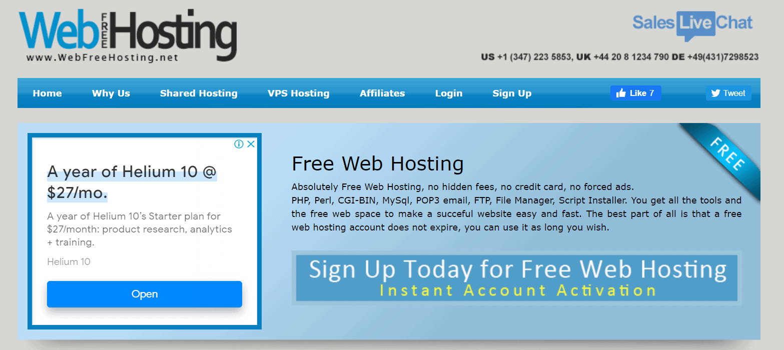 webhosting review