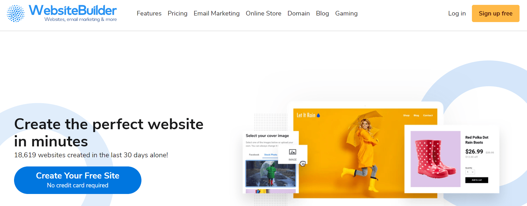 websitebuilder hosting