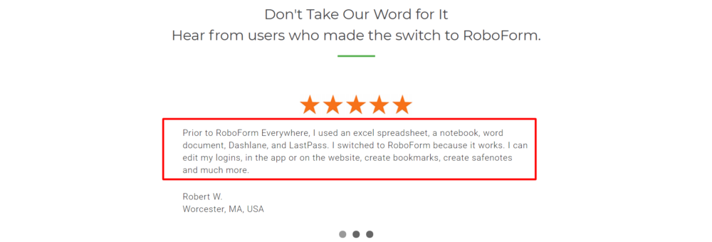 Roboform password manager review