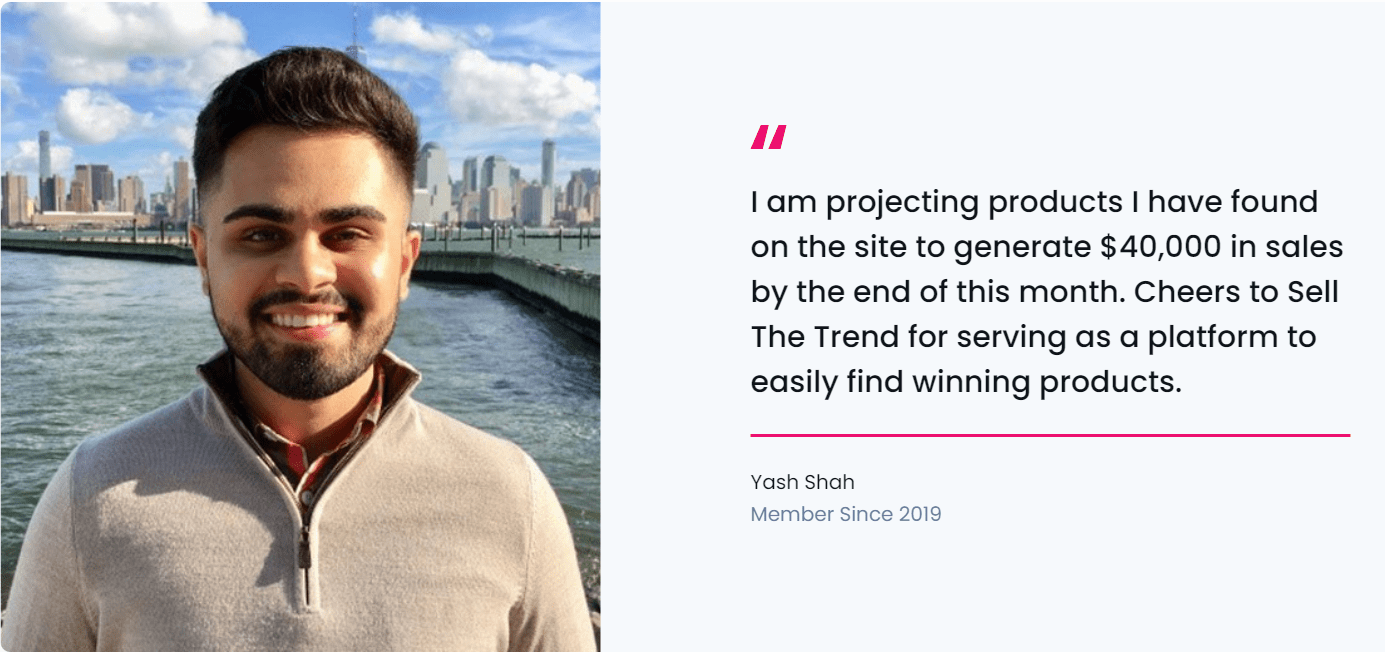 Sell The Trend Testimonial 1