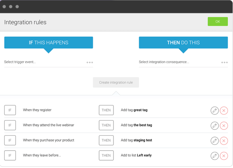 WebinarJam Transmit rule- webinarninja vs webinarjam