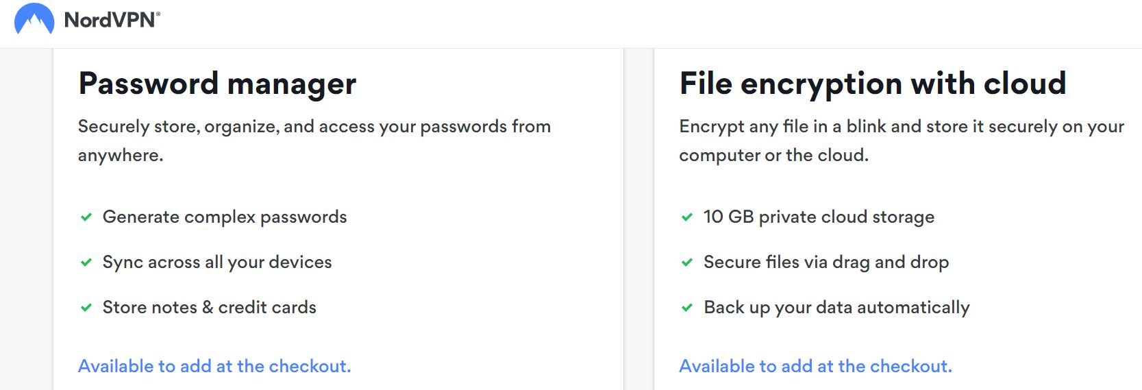 features of nordvpn