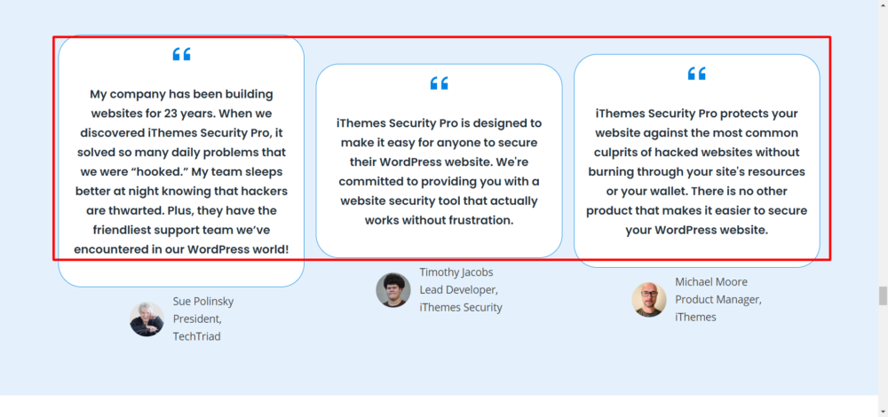 iThemes security pro plugin customer reviews