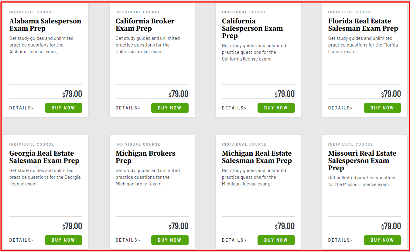 360 Training Real Estate Exam Prep Courses