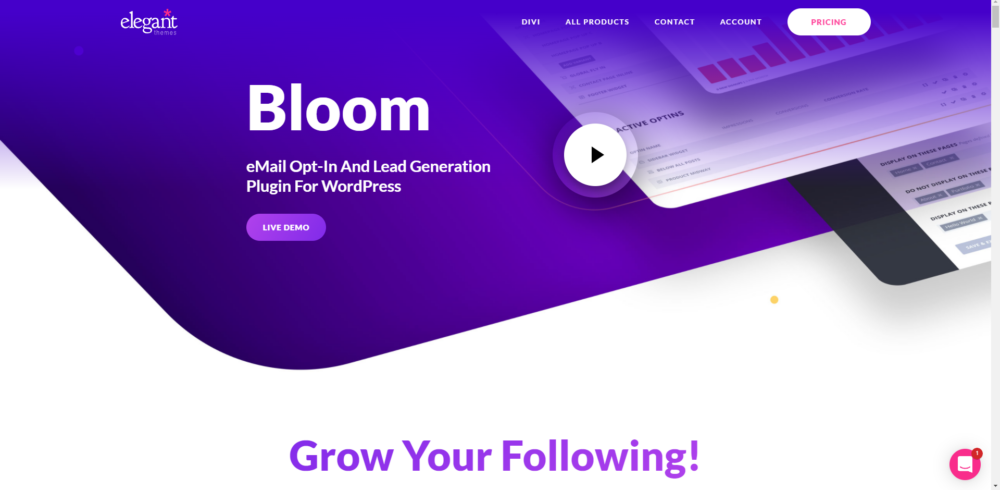 Bloom- WordPress Popup Plugins