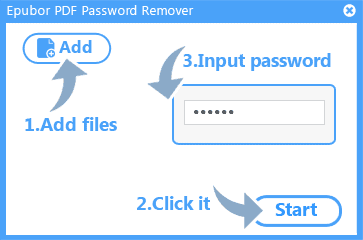 Epubior password remover for PDF