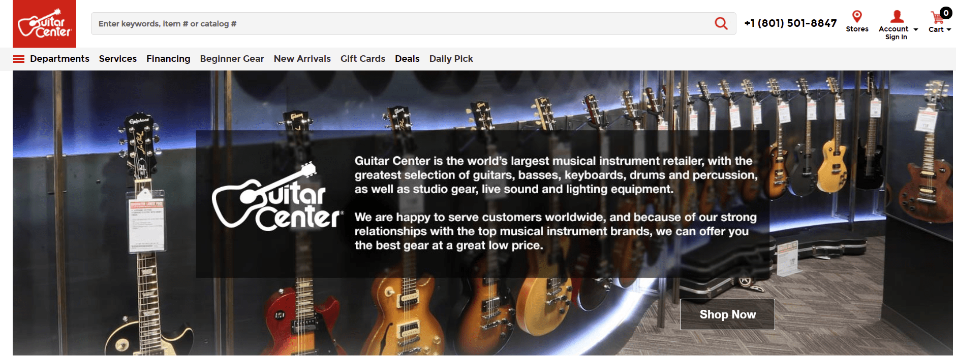 Guitar Center- Best Music Affiliate Programs