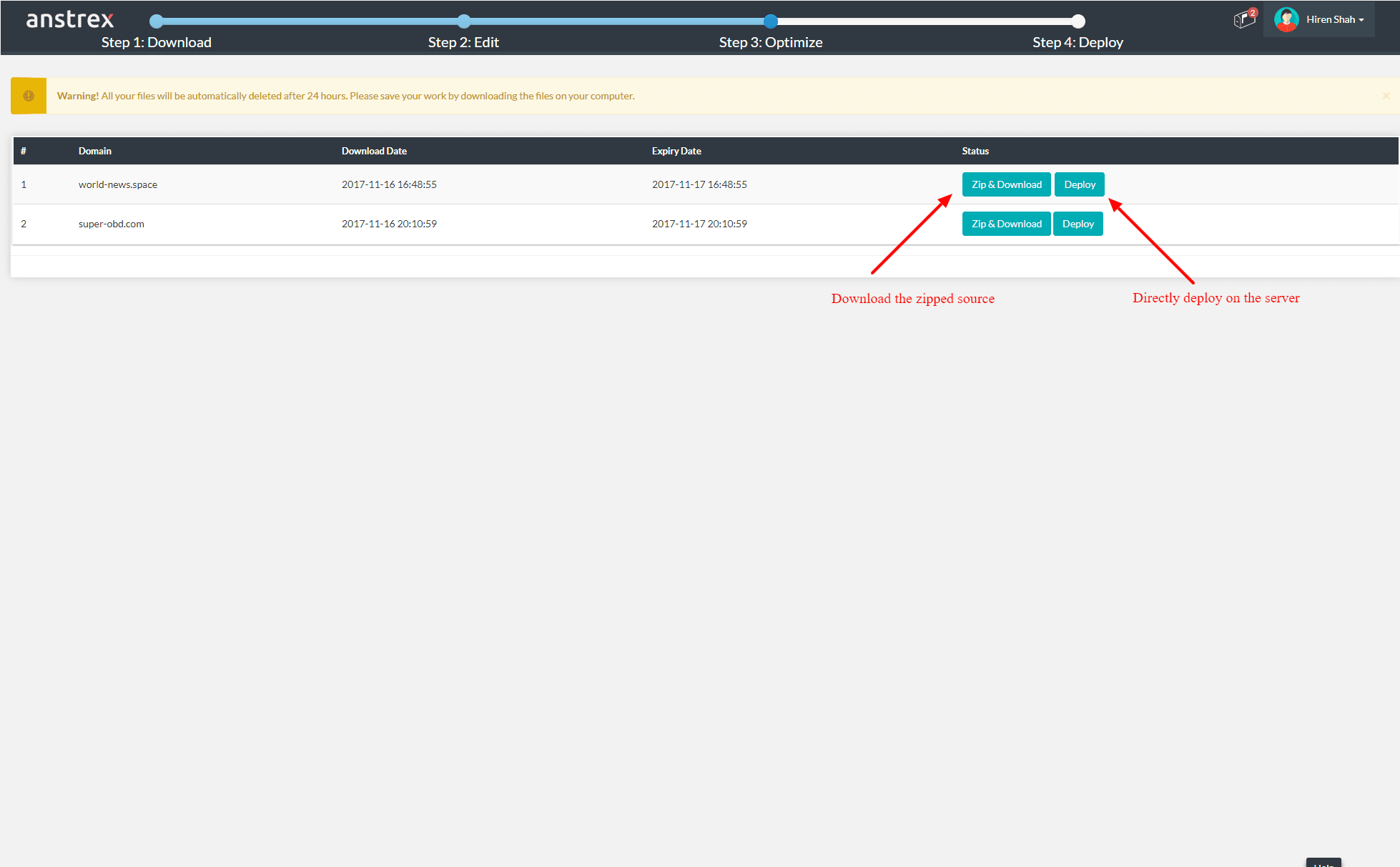 How to optimize landing pages in Anstrex