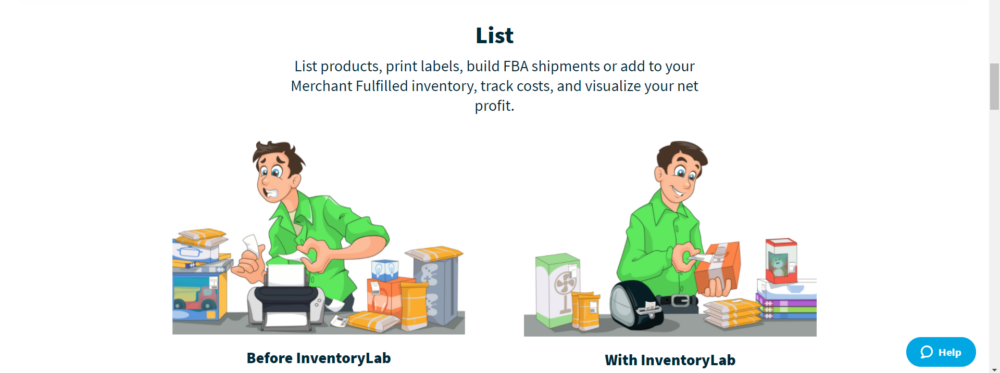 Инвентарен лабораторен списък с продукти - преглед на inventorylab