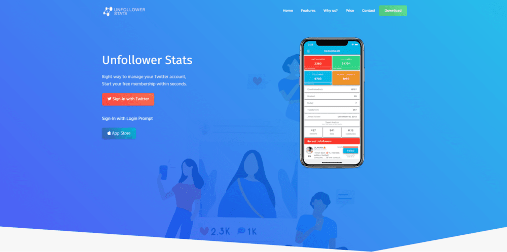 Unfollower Stats- Best Twitter Tools To Unfollow Inactive Users
