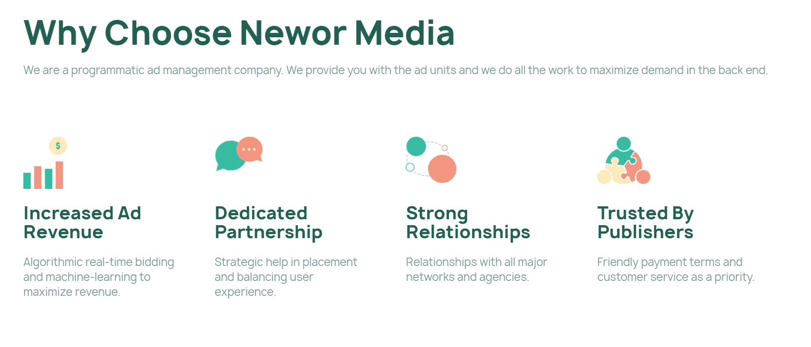 why choose newor media