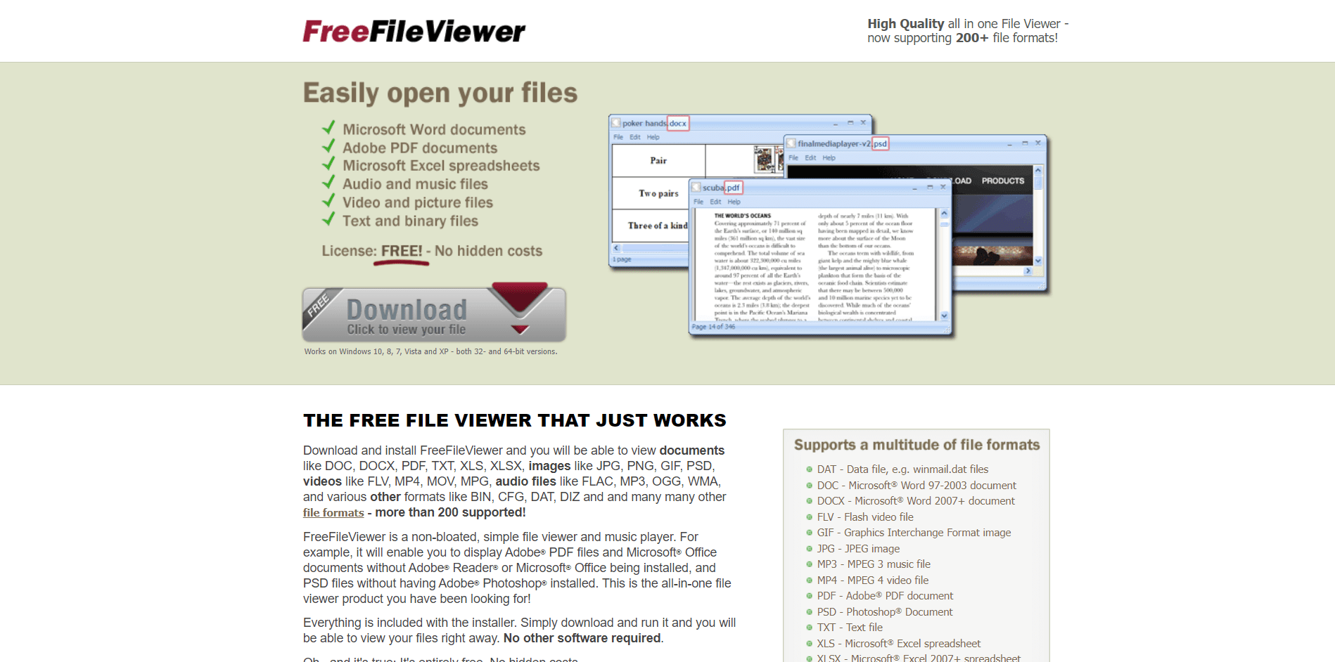 Free File Viewer