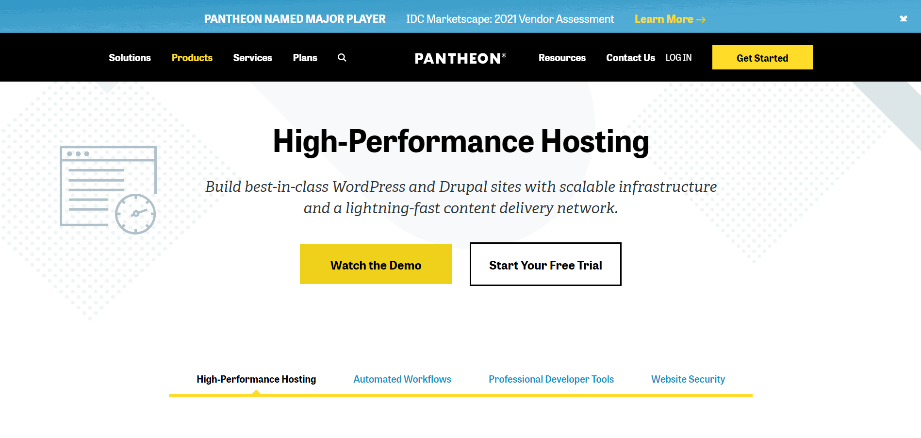 Pantheon Web hosting- TMDHosting alternatives