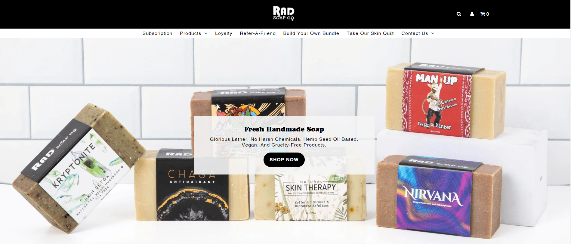 RAD Soap - Best Vegan Affiliate Programs