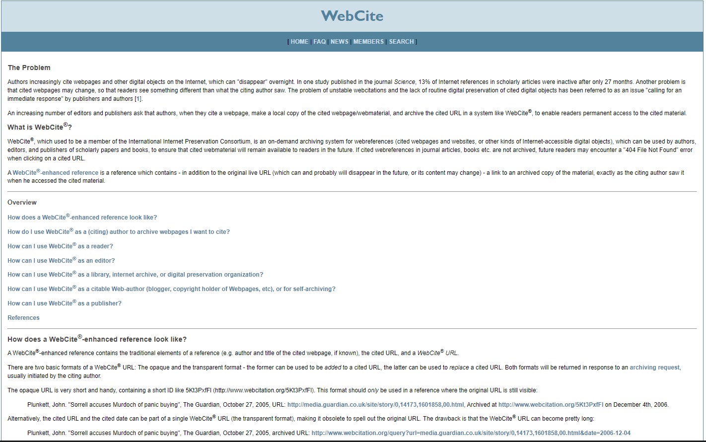 WebCite