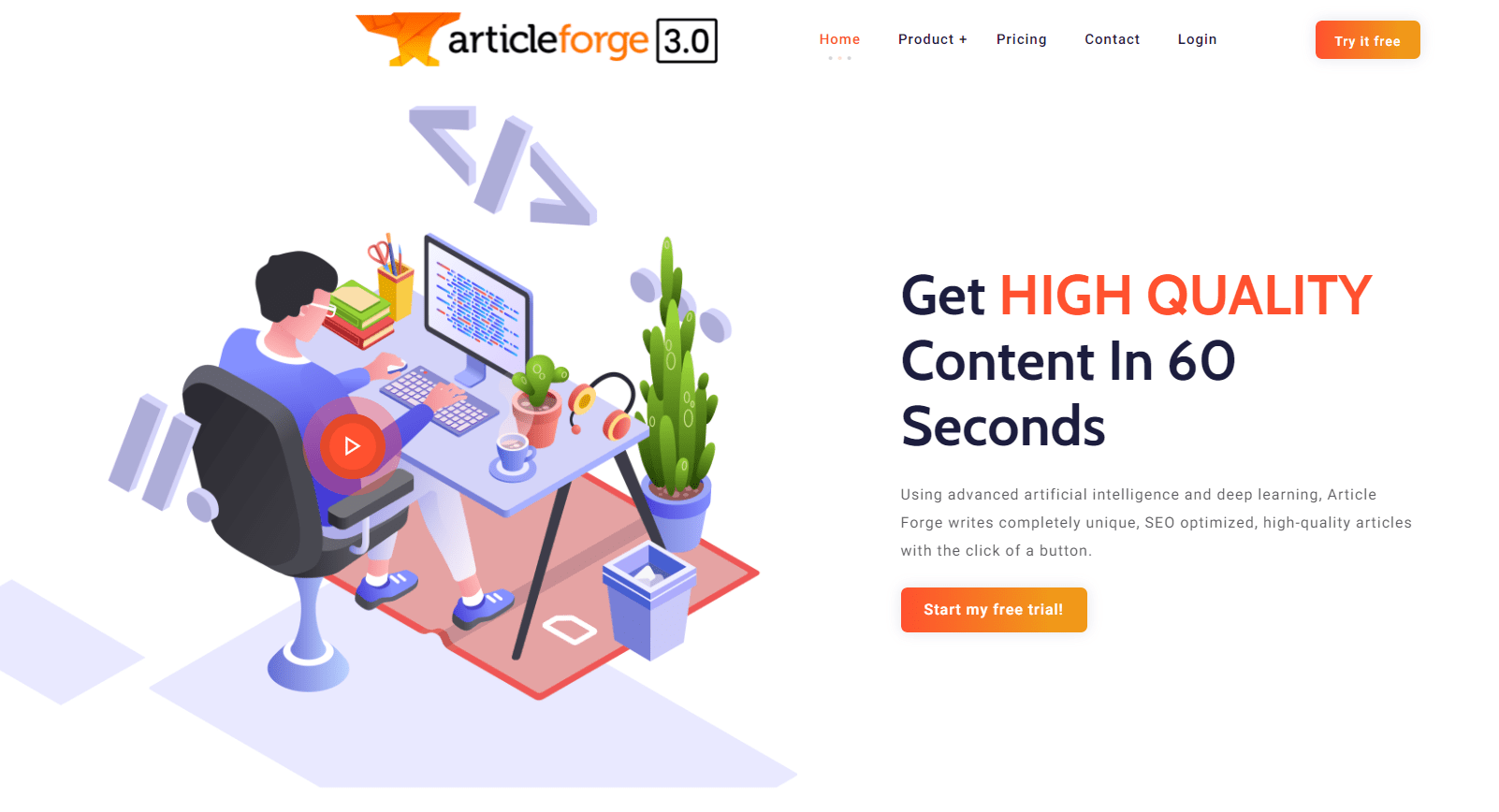 Article Forge - Article Forge Review