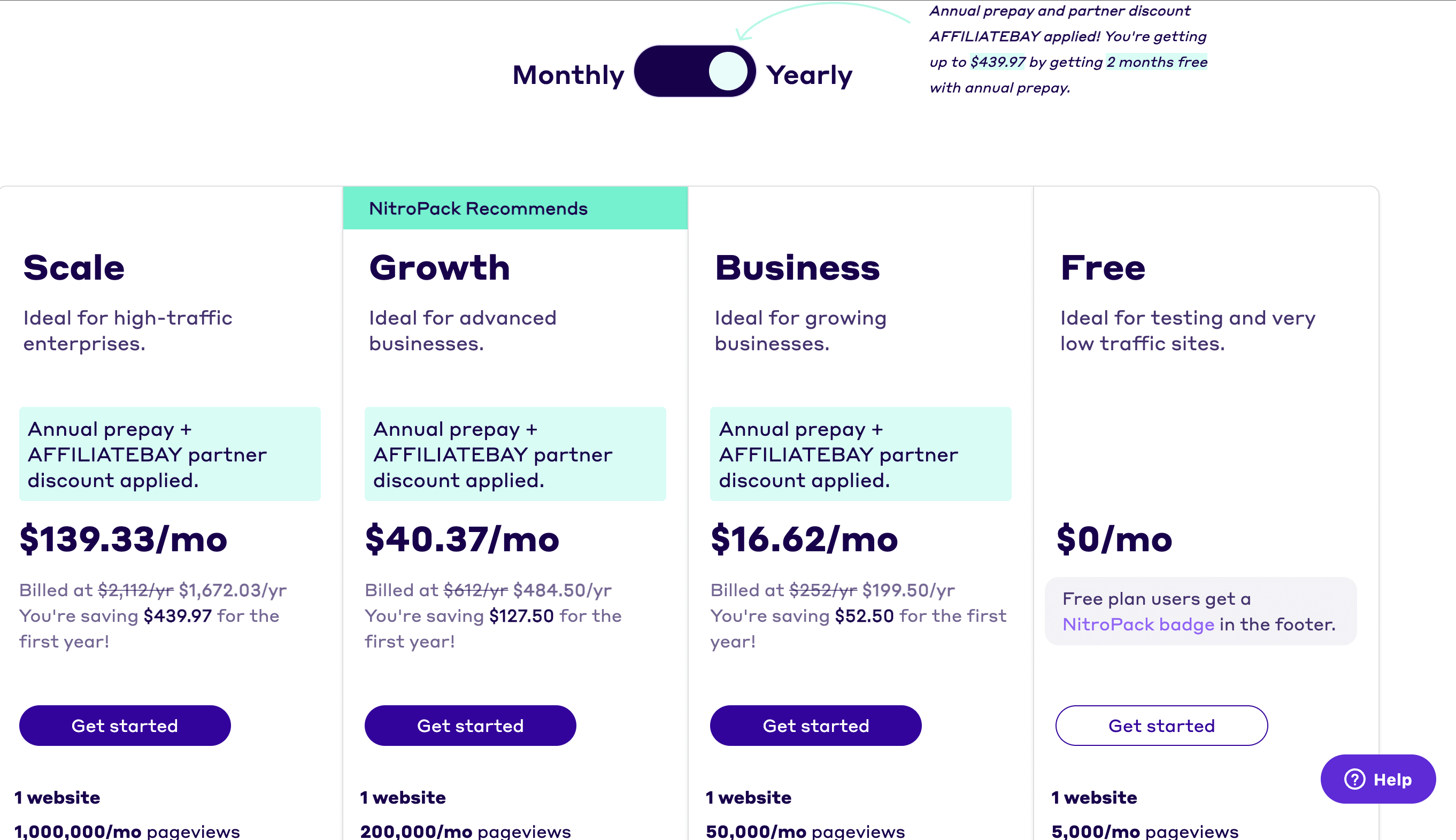 Nitropack pricing