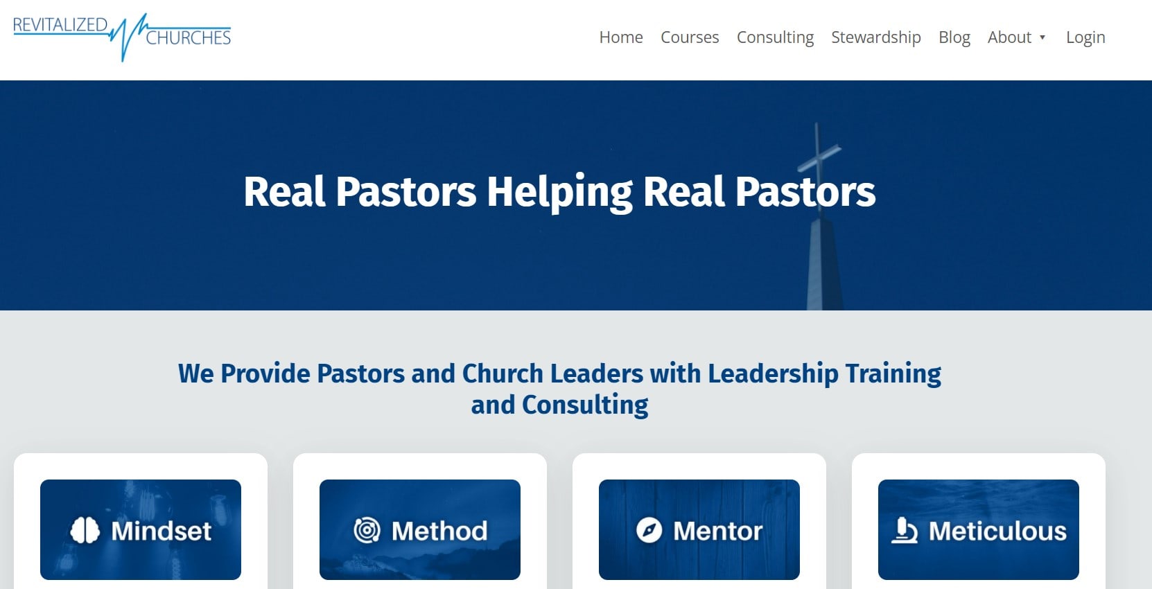 Kajabi Website Examples Revitalized Churches