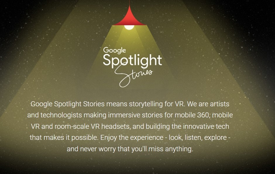 Spotlight Stories google
