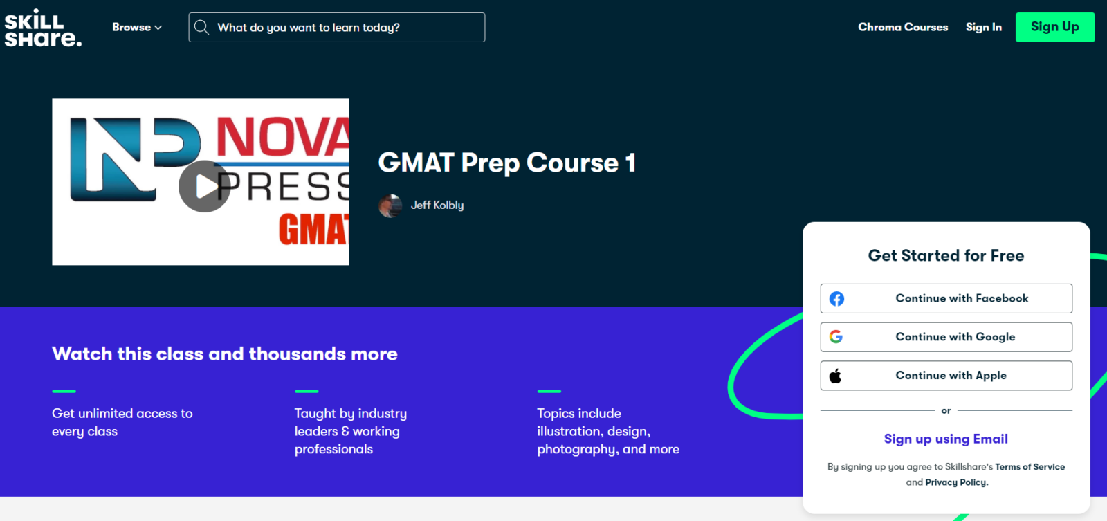 gmat skillshare