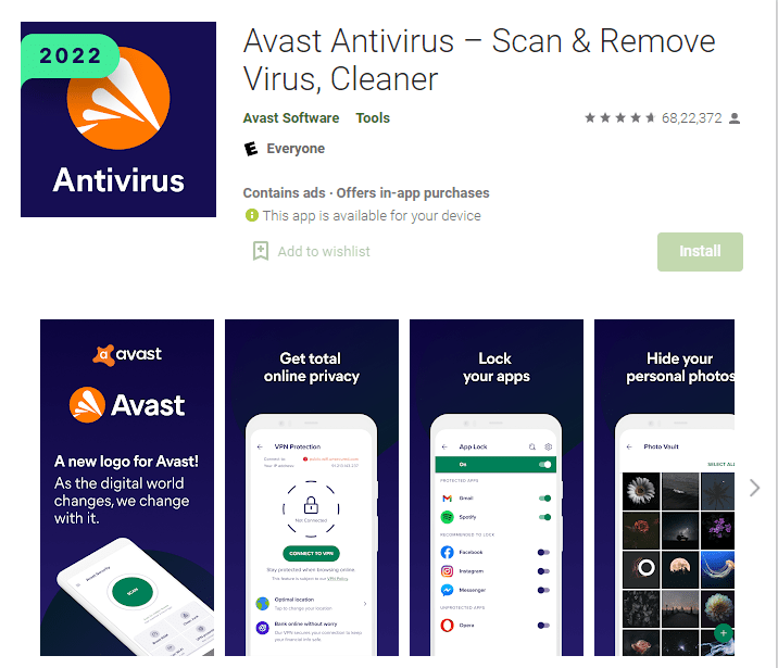 Avast App - Avira vs Avast
