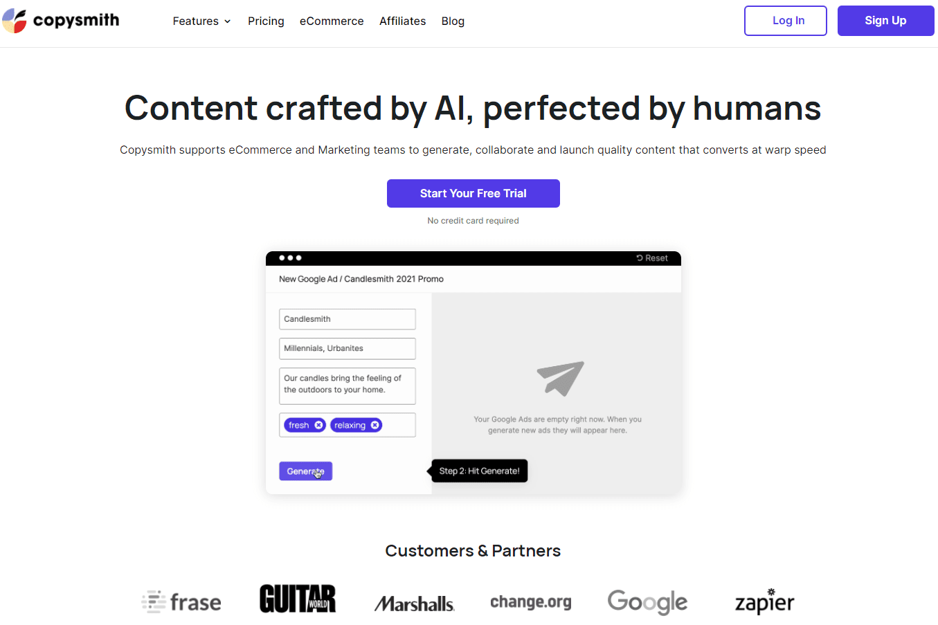 Copysmith AI Content Generator - Best AI Content Generator Software