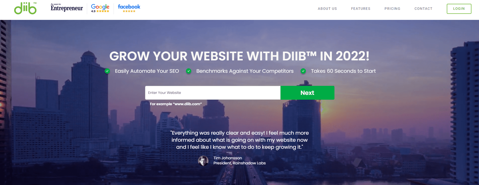 Diib AI - Best AI SEO Software Tools