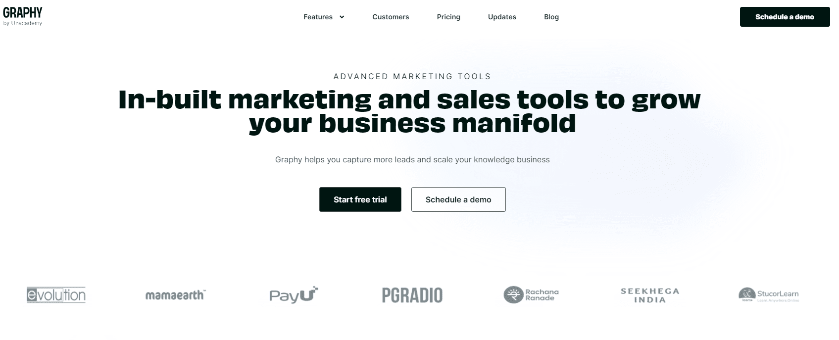 Graphy Marketing Tools