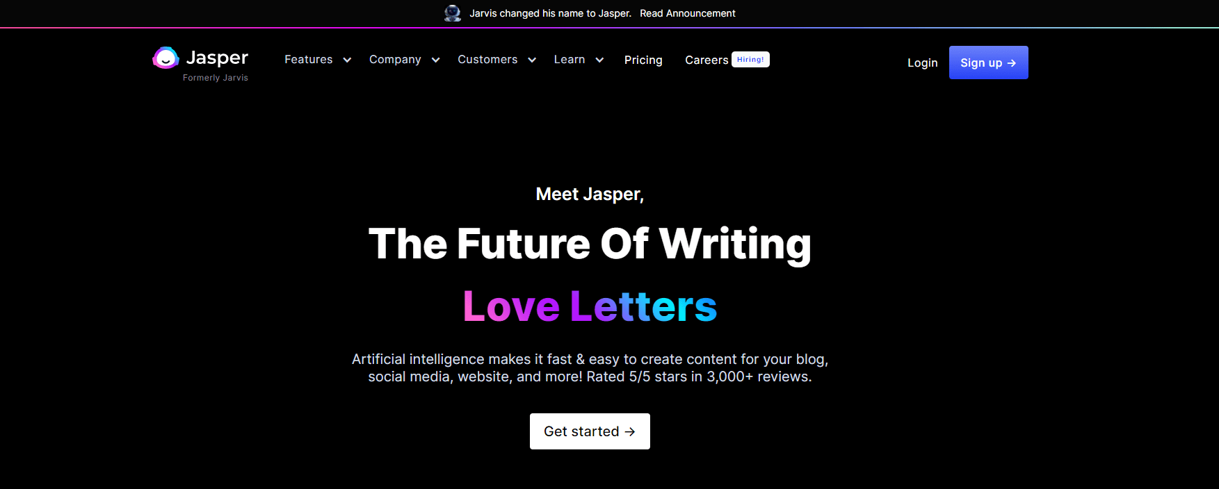 Jasper Aka Jarvis - Il miglior software per la generazione di contenuti AI