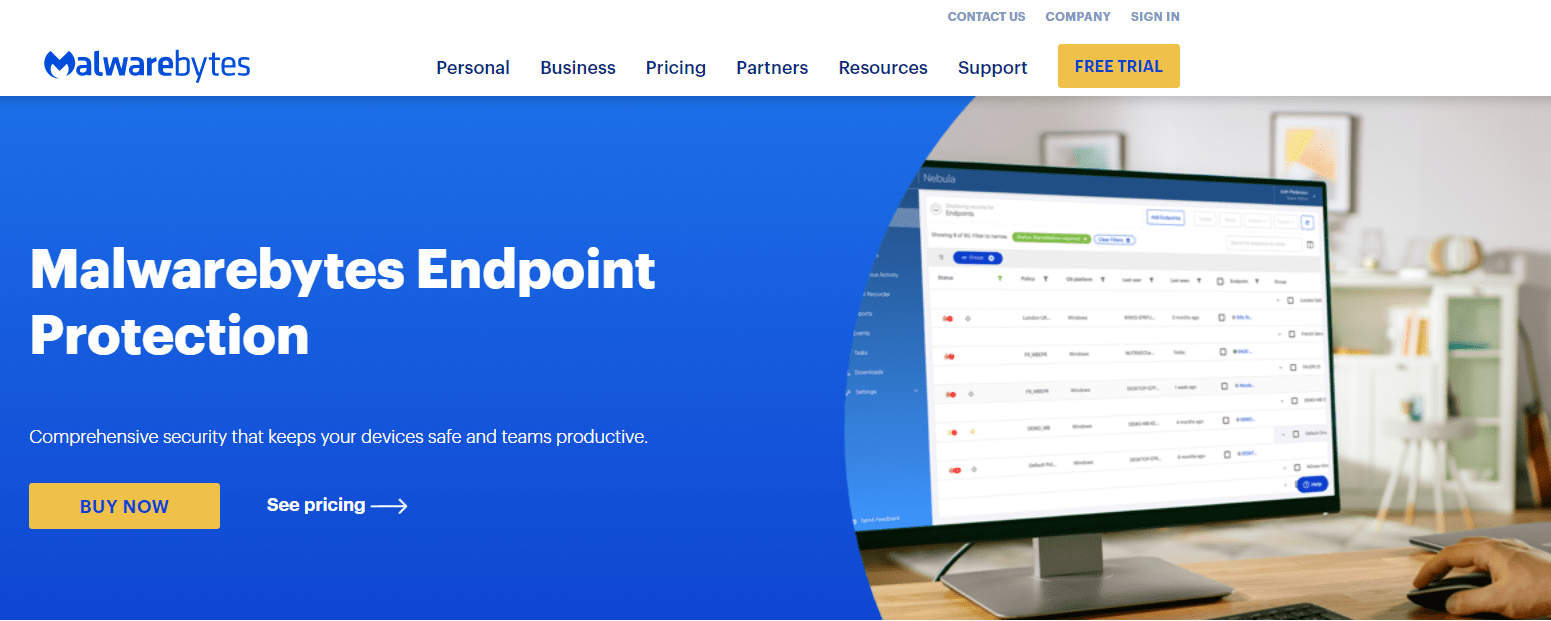 Malwarebytes Endpoint Protection Platform
