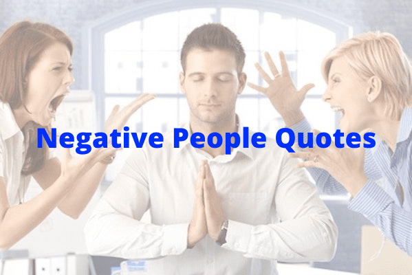 Citazioni di persone negative