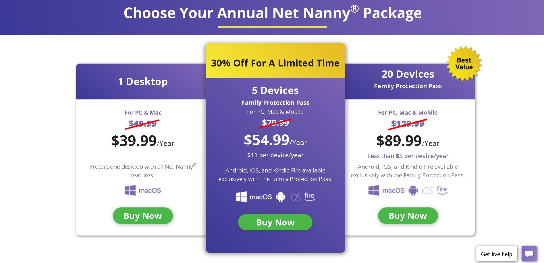 Net Nanny Price