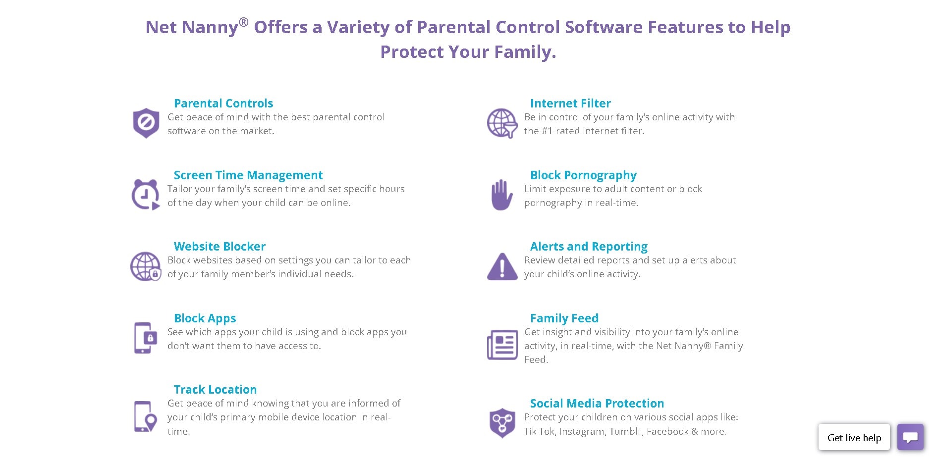 Net Nanny vs convenant eyes features