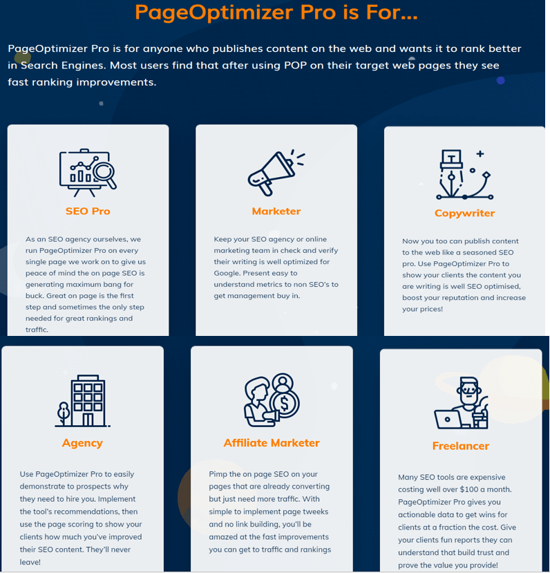 PageOptimizer Pro Features - PageOptimizer Pro Review