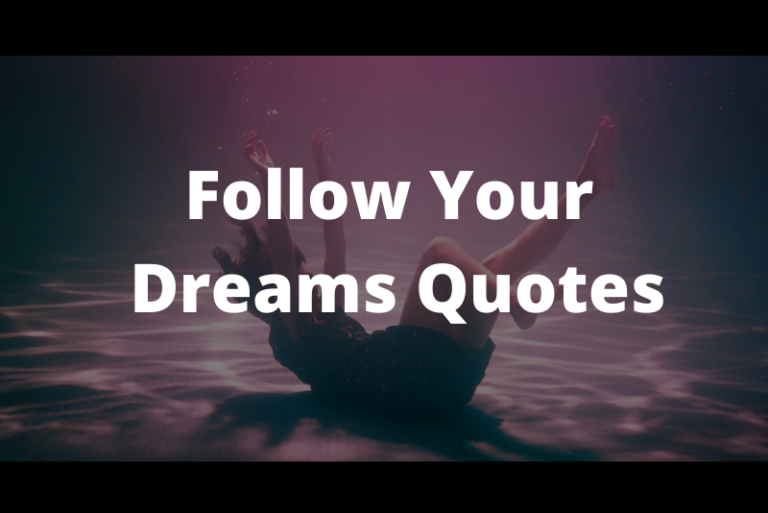 follow your dreams quotes