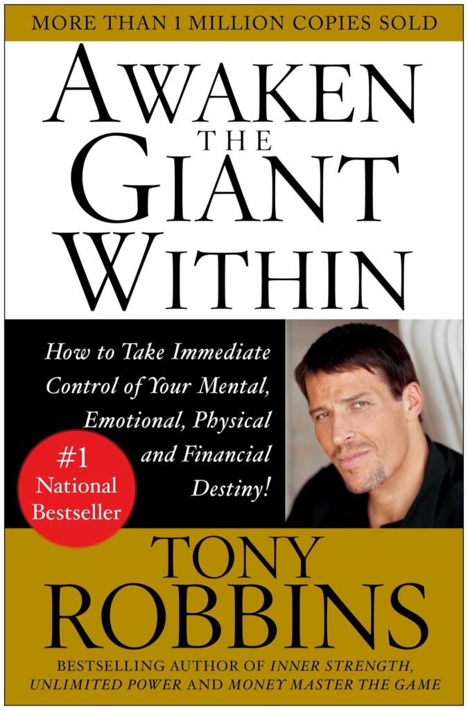 awaken the giant within- tony robbins books