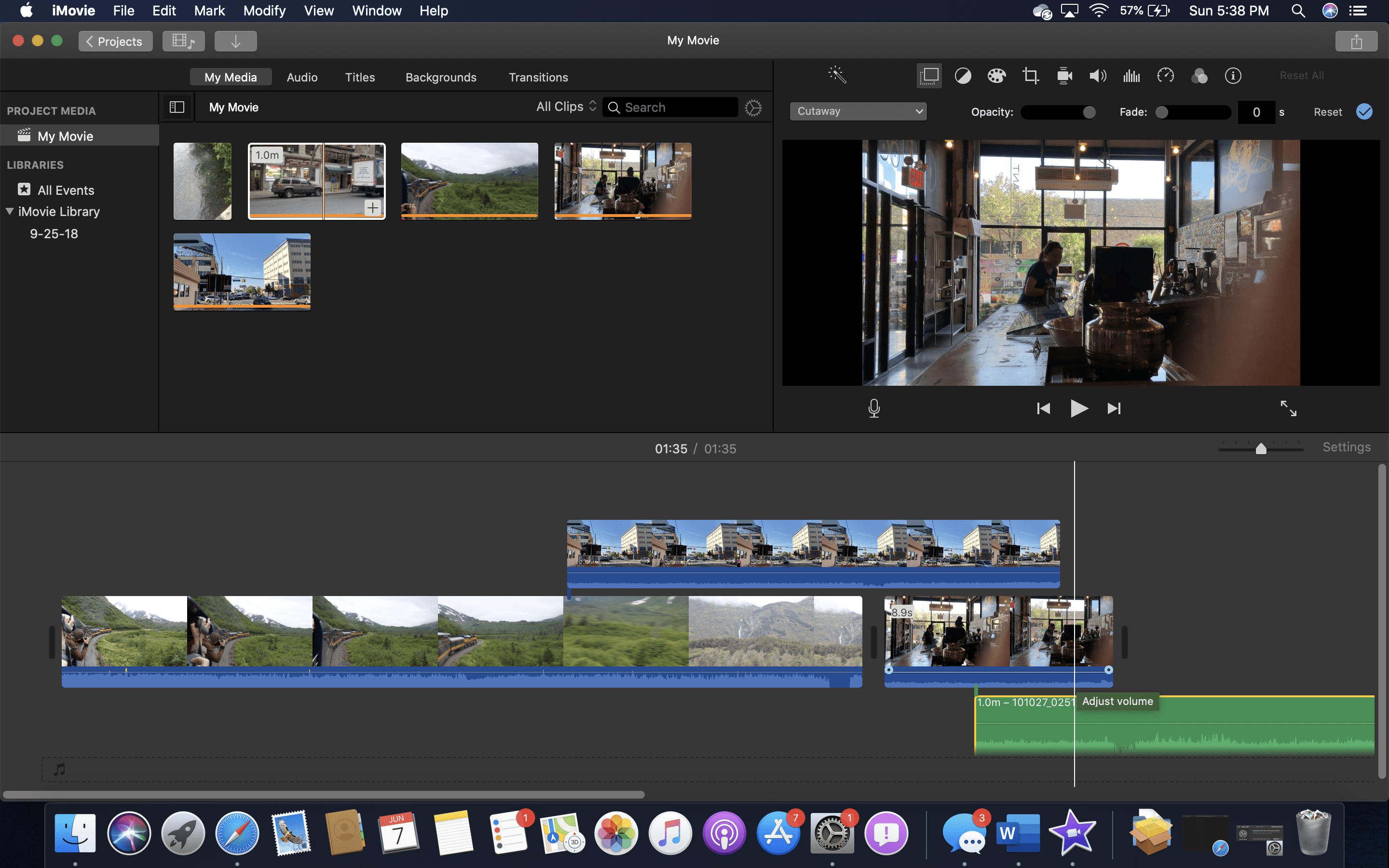 Apple iMovie- corel videostudio alternatives
